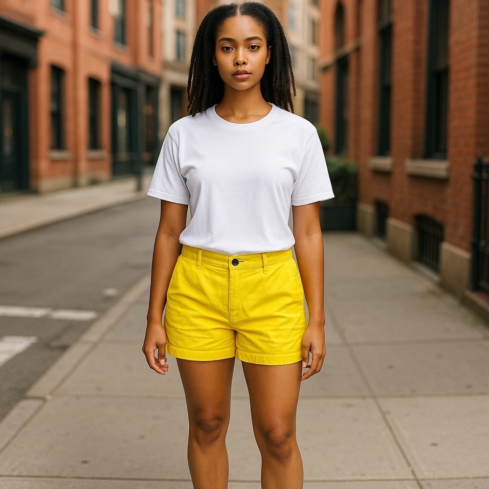 Merona Bright Yellow Women's Shorts